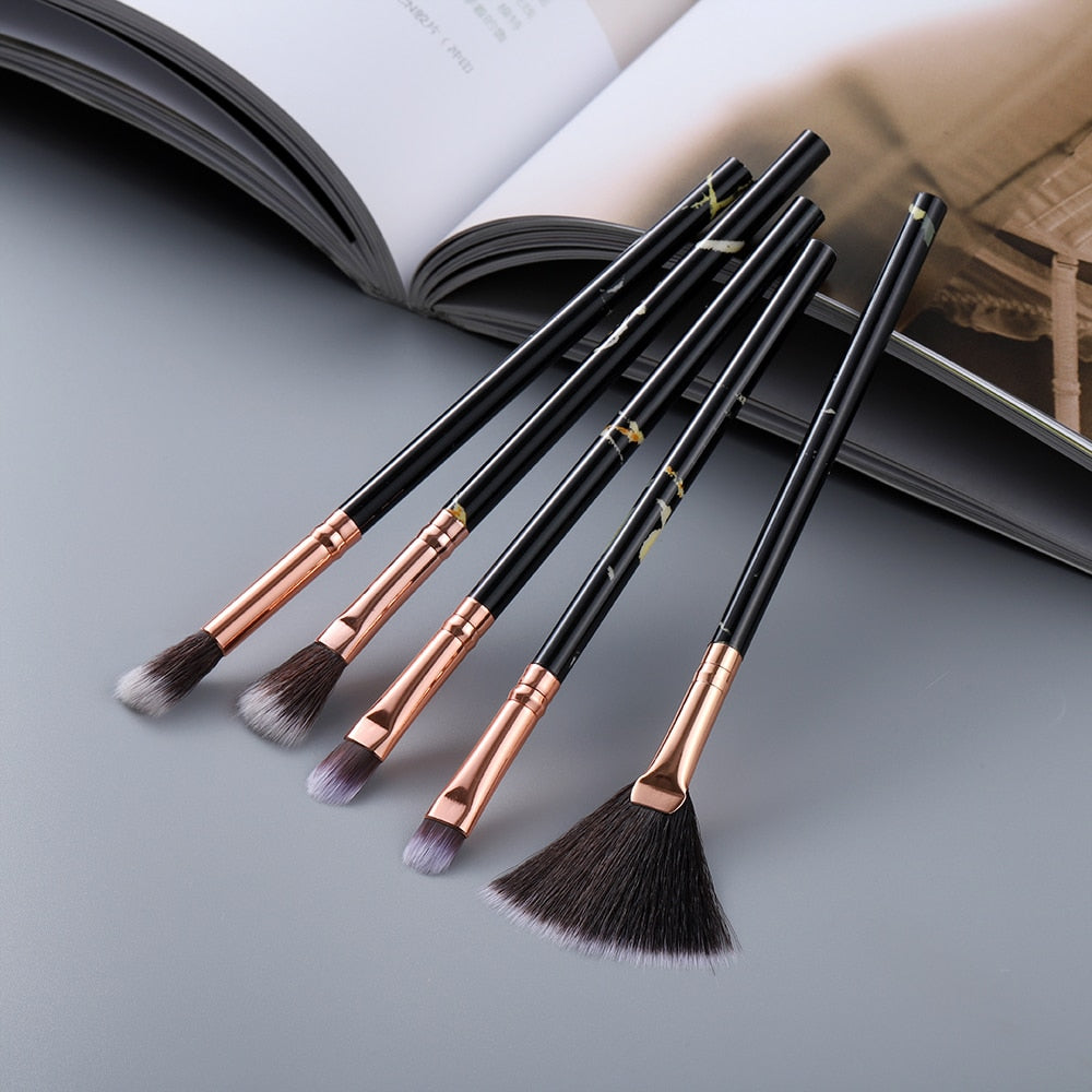 15 piece makeup brush set