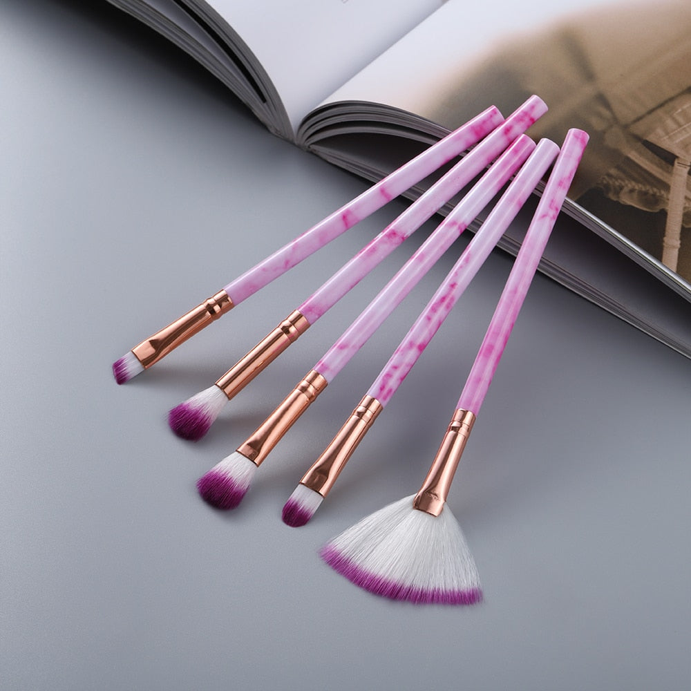 15 piece makeup brush set