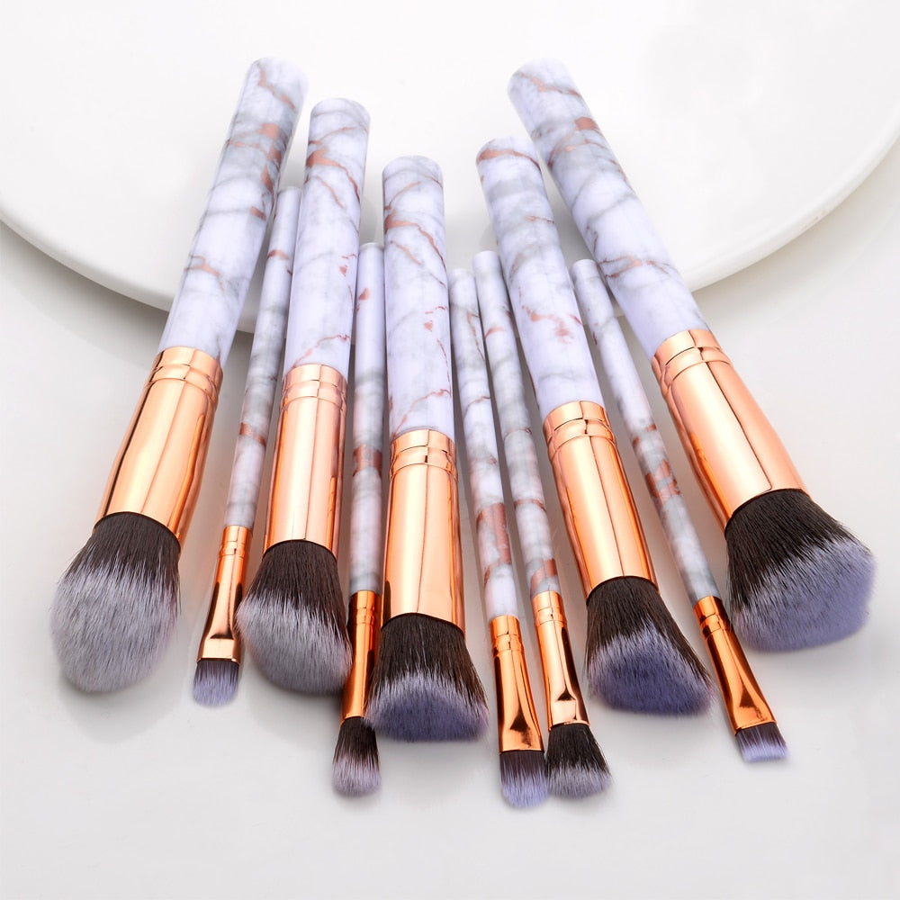 15 piece makeup brush set