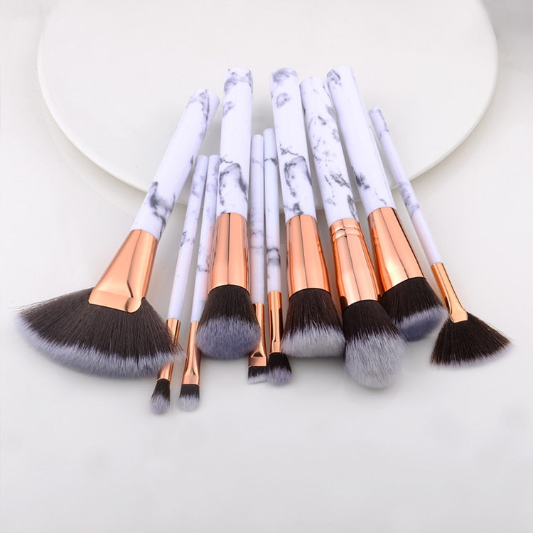 15 piece makeup brush set