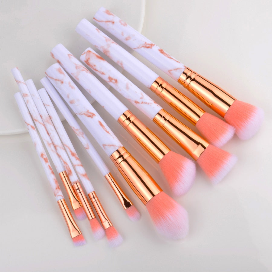 15 piece makeup brush set