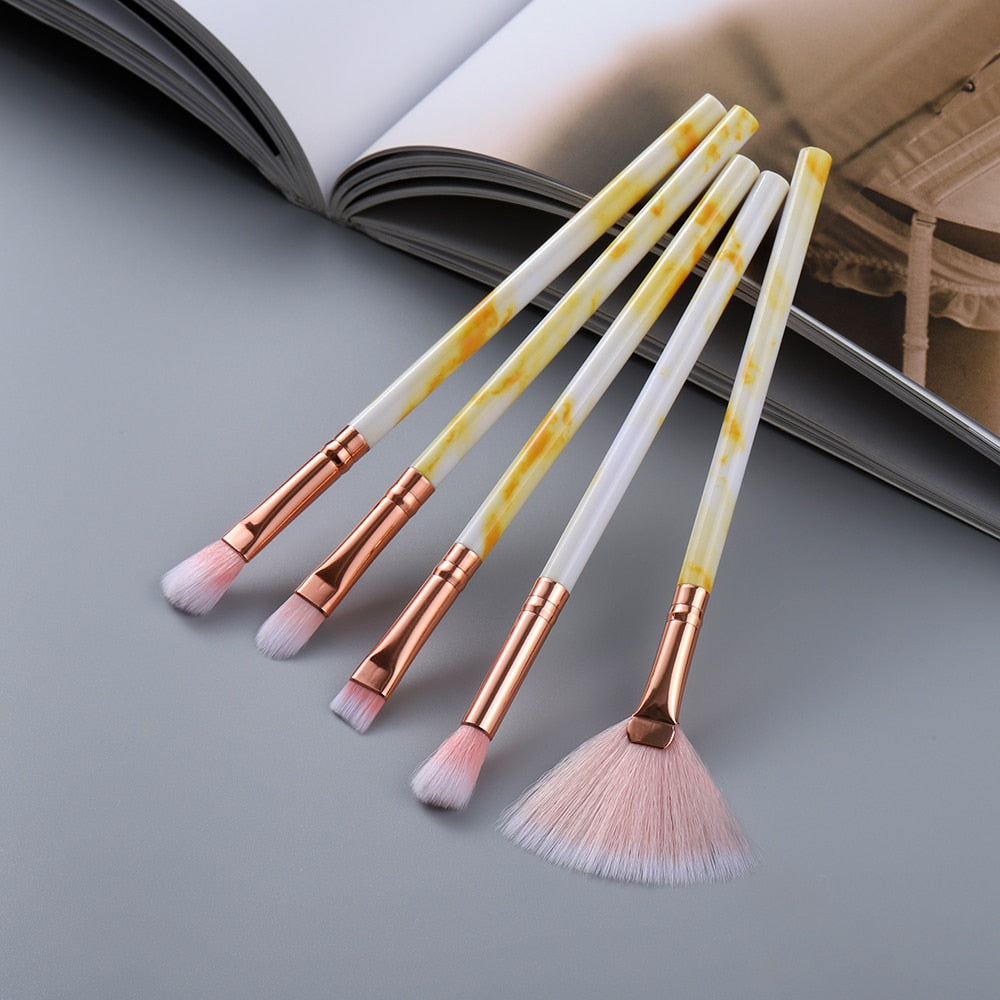 15 piece makeup brush set