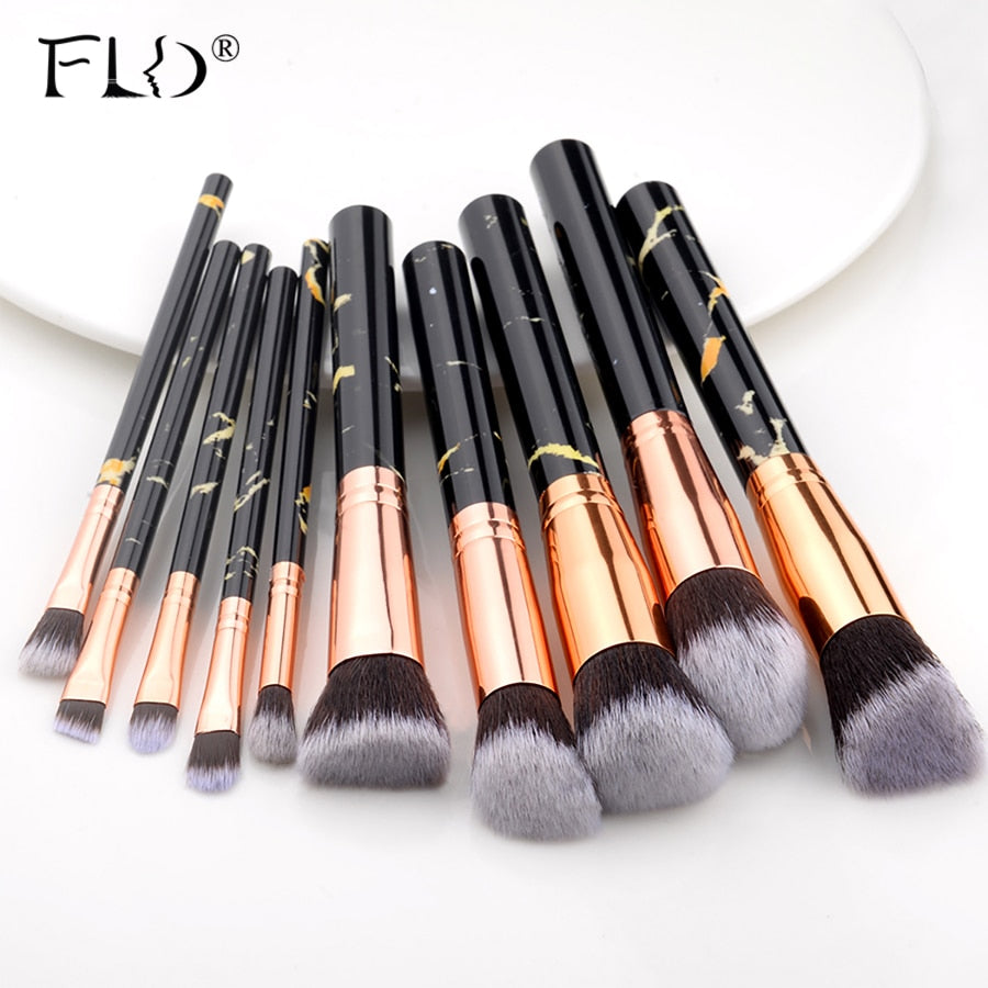 15 piece makeup brush set