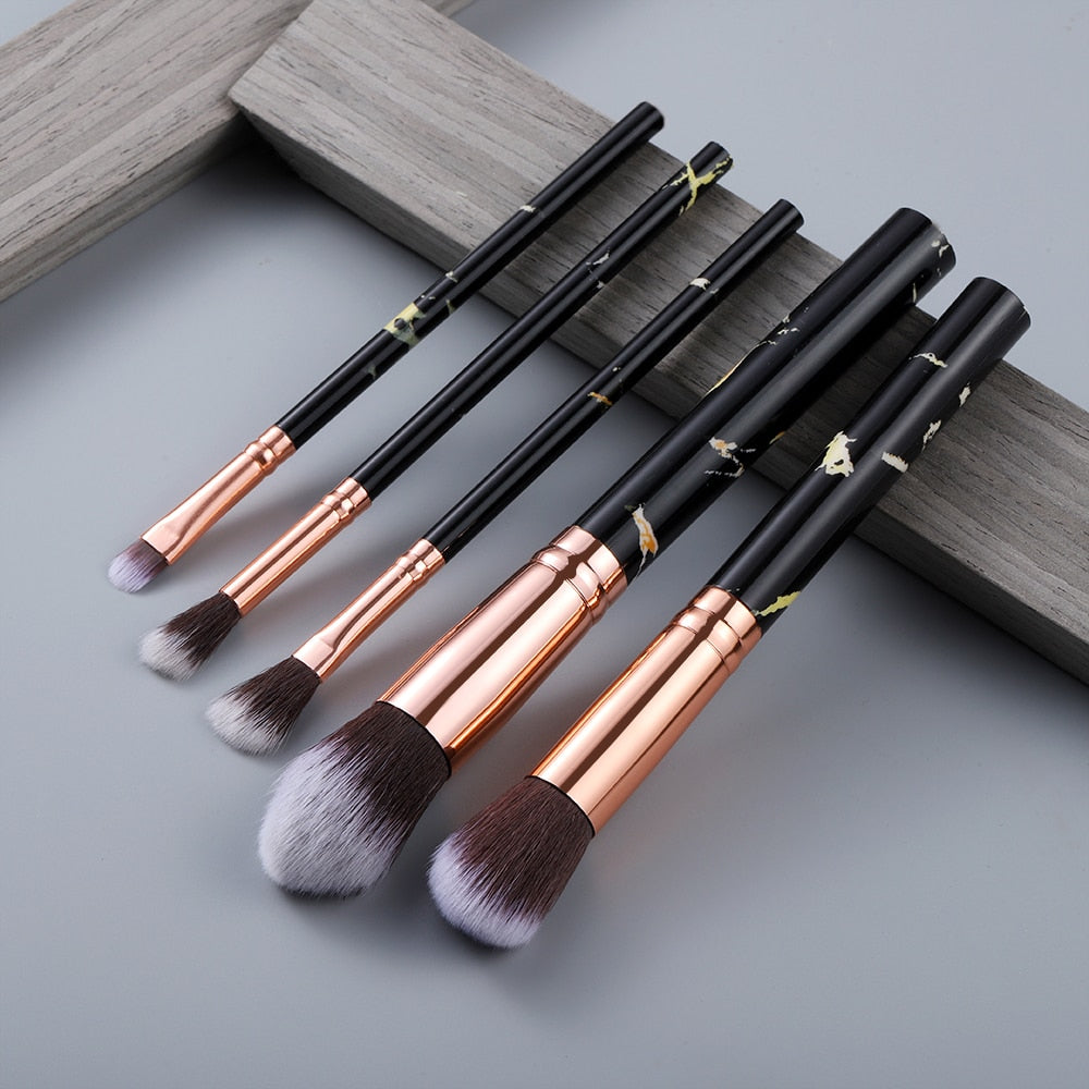 15 piece makeup brush set