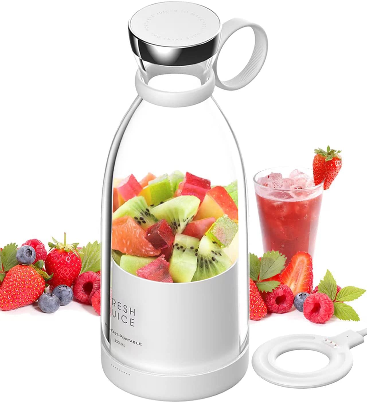 Mini mixeur électrique portable sans fil, 350ml